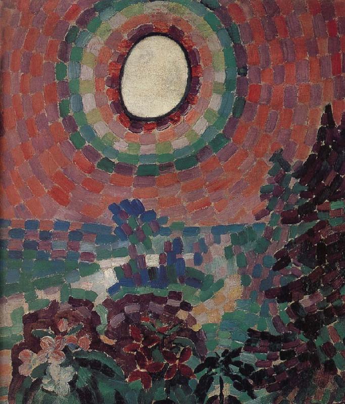 Delaunay, Robert The disk Landscape